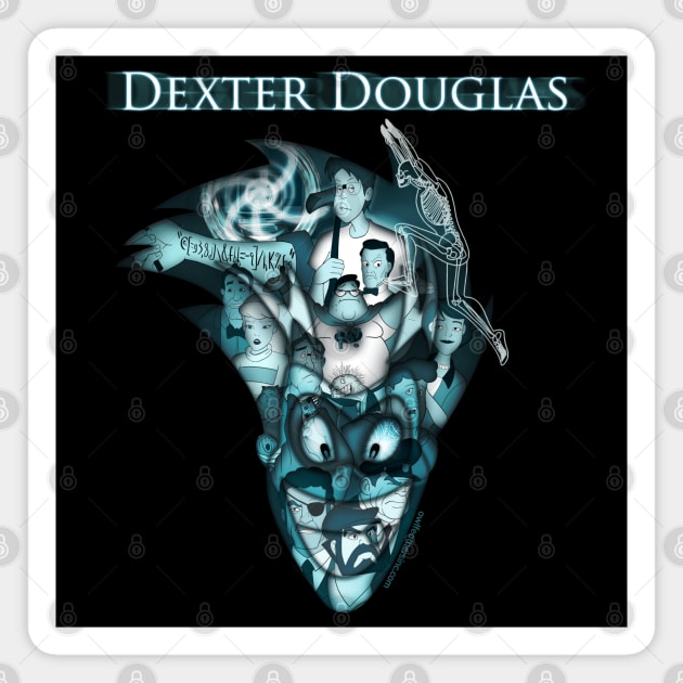 Dexter "Donnie Darko" Douglas Magnet by Katie_OFI